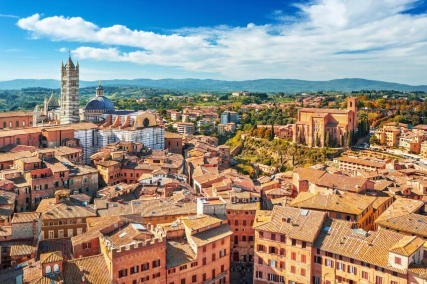 Appartamento A Due Passi Da Piazza Del Campo Siena Exteriör bild